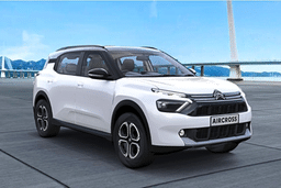 Citroen Aircross Color Platinum Grey   Polar White (dual Tone)
